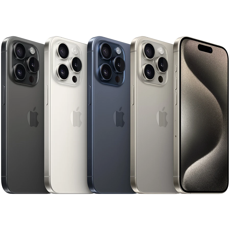 Smartphone iPhone 15 Pro 256 GB Natural Titanium (Refurbrished) Grade A photo 4