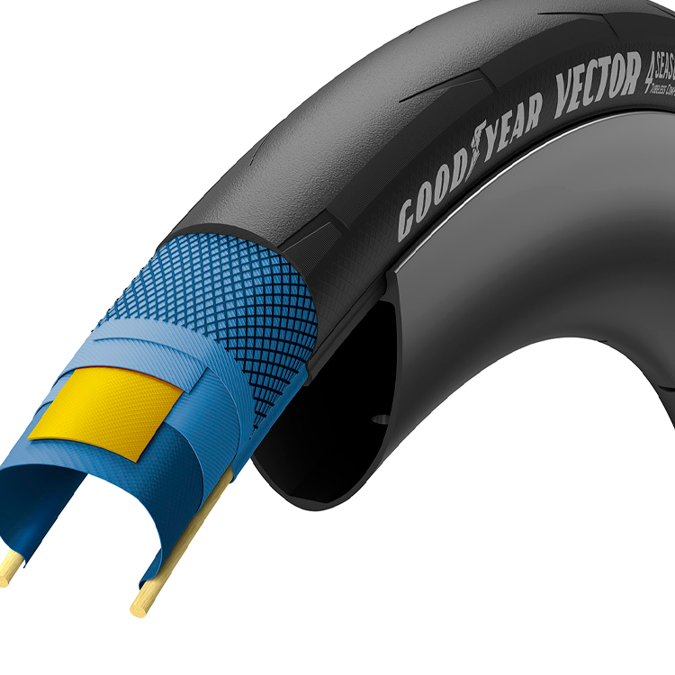 Camera Goodyear Vector 4Seasons, 120 TPI, Tubeless Complete photo 
