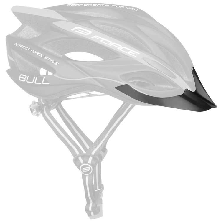 Casca de bicicleta Force BULL Negru-alb 902927 photo 3
