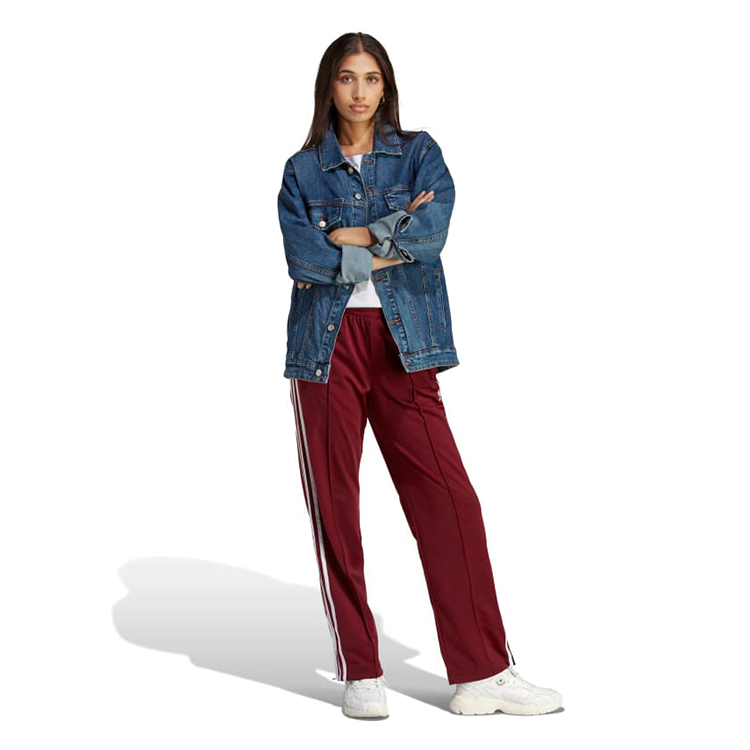 Pantaloni Adidas FIREBIRD TP PB 2XS Bordo Femei photo 3