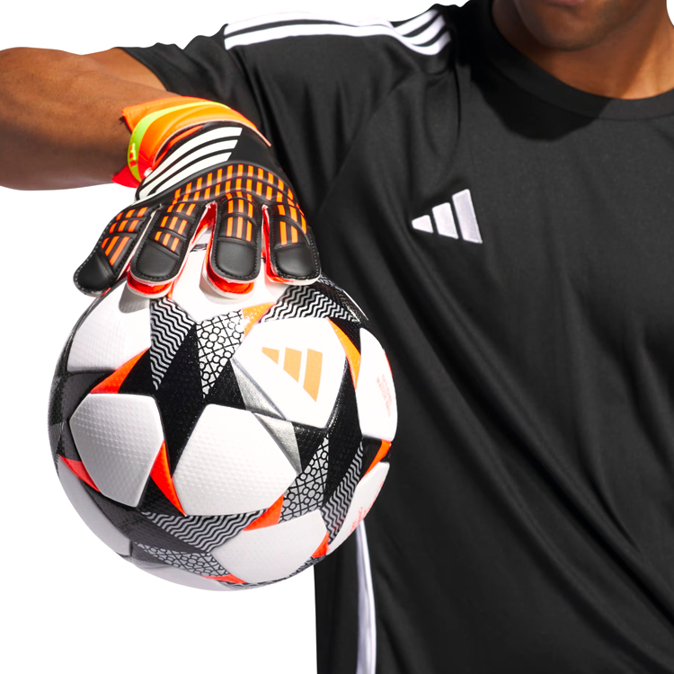 Перчатки вратарские Adidas PRED GL TRN Черный/Оранжевый photo 5