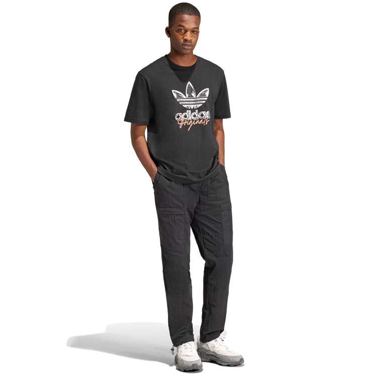 Tricou bărbătesc Adidas TS TEE SS  3 XS Negru photo 4