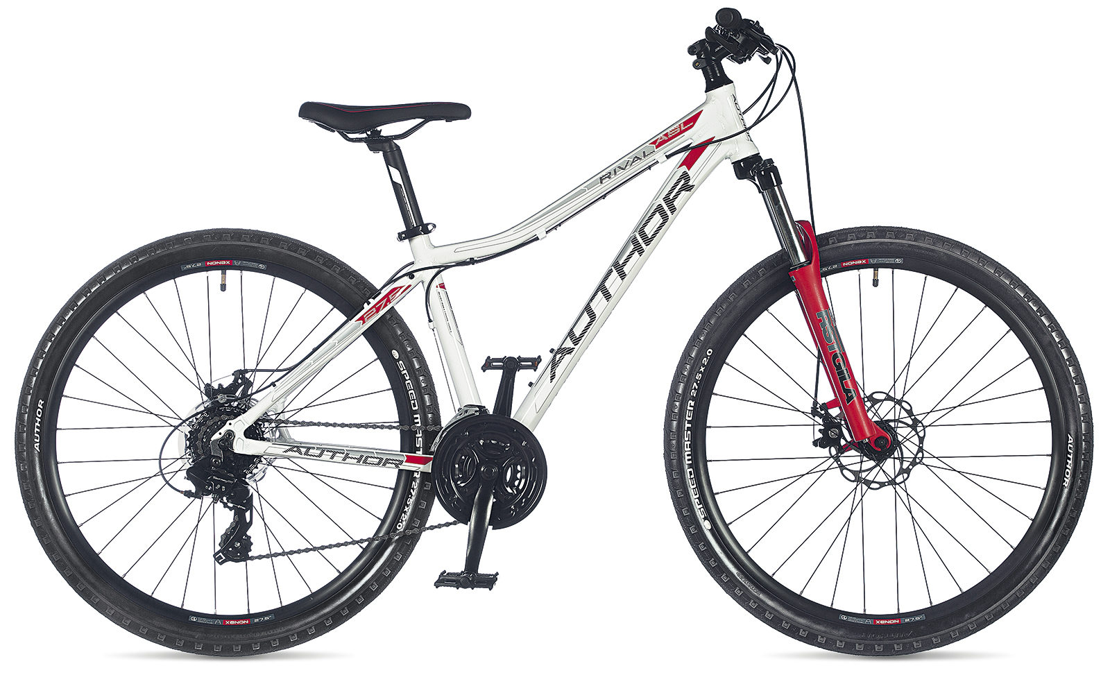 Bicicleta de munte AUTHOR Rival Alb-albastru 18 photo 1