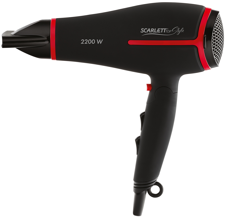 Фен Scarlett SC-HD70IT27 2200W Черный photo 1 Фен Scarlett SC-HD70IT27 2200W Черный photo 1