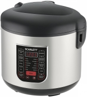 Мультиварка Scarlett SCMC410S27, 5 л, 900 Вт, 22 программ, Серебристый thumbnav 1