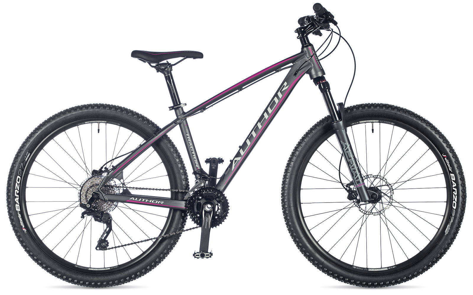 Bicicleta de munte AUTHOR Traction Negru 18 photo 1 Bicicleta de munte AUTHOR Traction Negru 18 photo 1