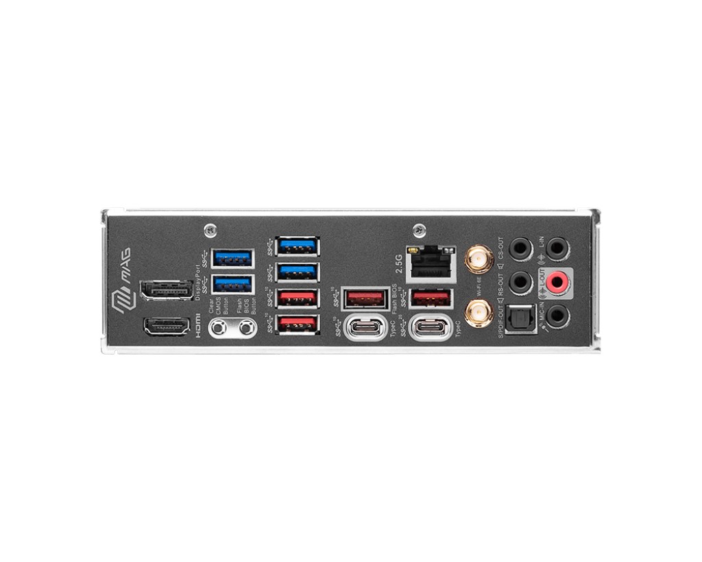 MSI MAG Z790 TOMAHAWK WIFI DDR4, Socket 1700, Intel® Z790 (14/13/12th Gen CPU), 18Phases, CPU graphics, HDMI, DP, Dual 4xDDR4-5333, 2xPCIe X16 5.0, 7xSATA3, RAID, 4xM.2 4.0, 1xPCIe X1, ALC4080/SPDIF, 2.5GbE LAN, WiFi6E/BT 5.3, 1xUSB-C3.2Gen2x2, 6xUSB3.2Ge photo 5