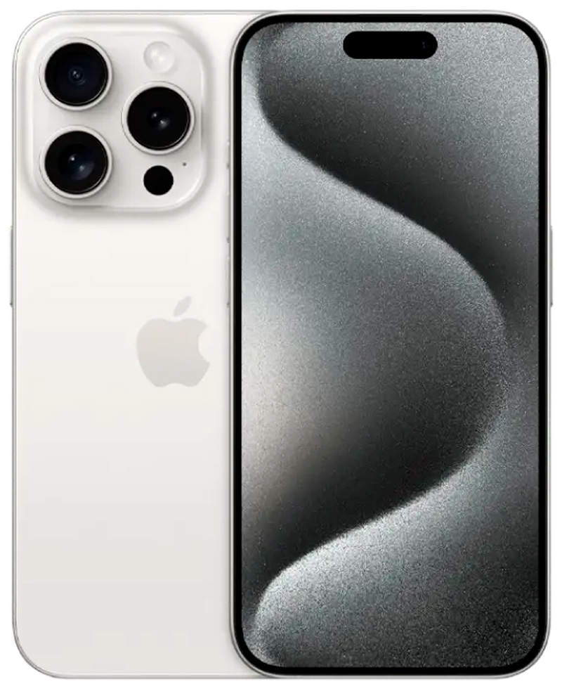 iPhone 15 Pro, 1 ТБ, White Titanium (MTVD3RX/A) photo 1 iPhone 15 Pro, 1 ТБ, White Titanium (MTVD3RX/A) photo 1