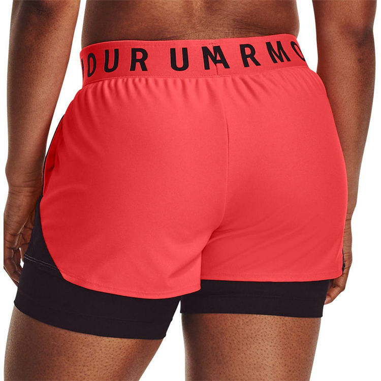 Sorti Under Armour Play Up 2-in-1 Shorts / Femei / M / Coral photo 2