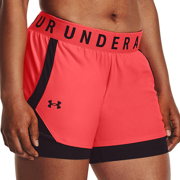 Sorti Under Armour Play Up 2-in-1 Shorts / Femei / M / Coral photo 3