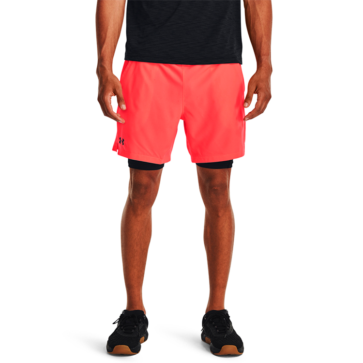 Шорты мужские Under Armour UA M VANISH WOVEN 2IN1 STS S Коралловый photo 4