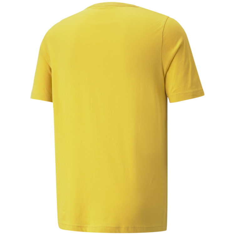 Tricou bărbătesc Puma ESS+ 2 Col Logo Tee S Galben photo 2