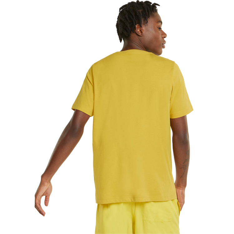 Tricou bărbătesc Puma ESS+ 2 Col Logo Tee S Galben photo 3