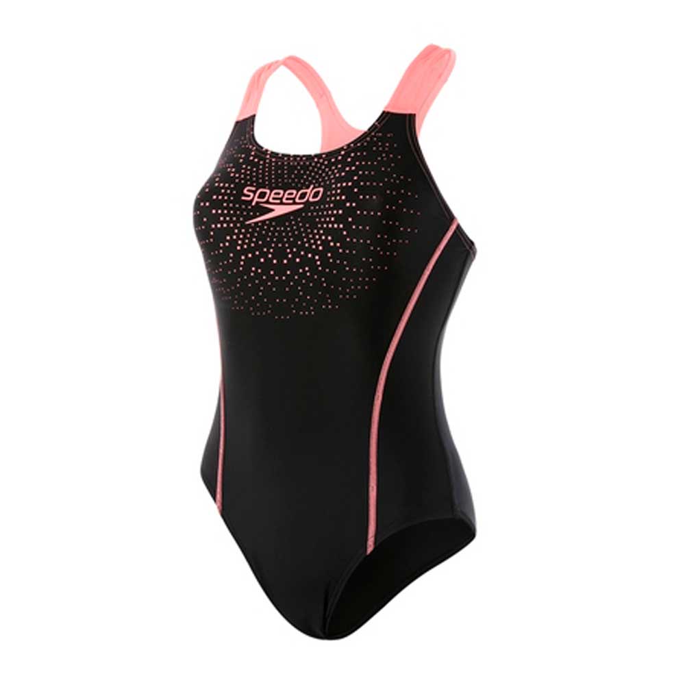  Speedo SPORTS LOGO MDLT AF BLACK/ORANGE photo 