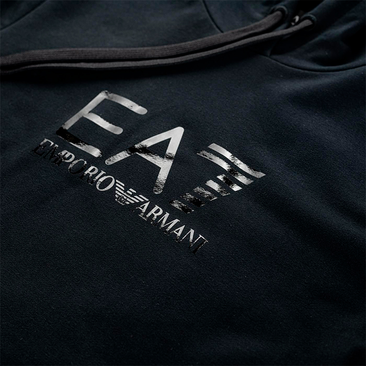 Hanorac EA7 EMPORIO ARMANI SWEATSHIRT S Negru Femei photo 4