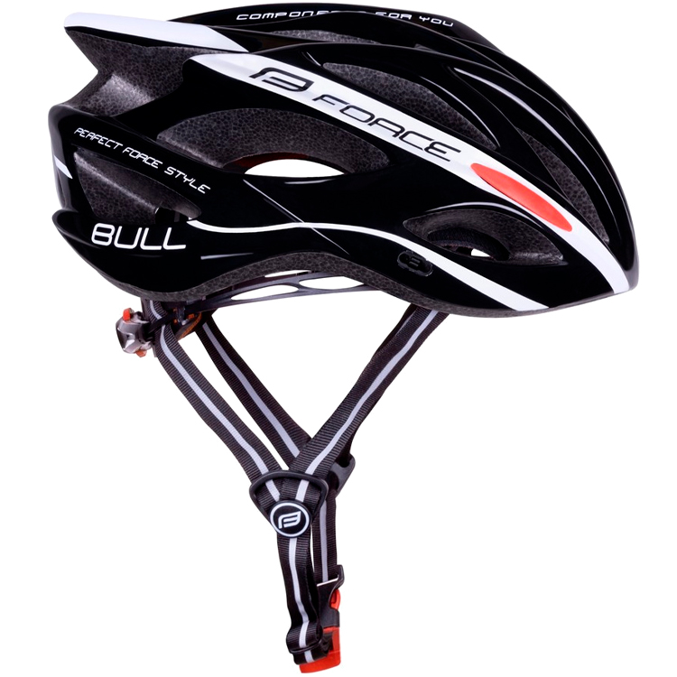Casca de bicicleta Force BULL Negru-alb 902928 photo 2