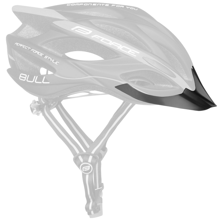Casca de bicicleta Force BULL Negru-alb 902928 photo 6