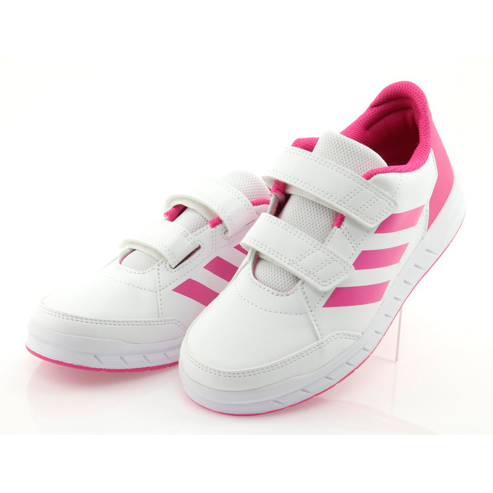Кроссовки Adidas AltaSport CF K / Женский / 28 / Белый/Розовый photo 2
