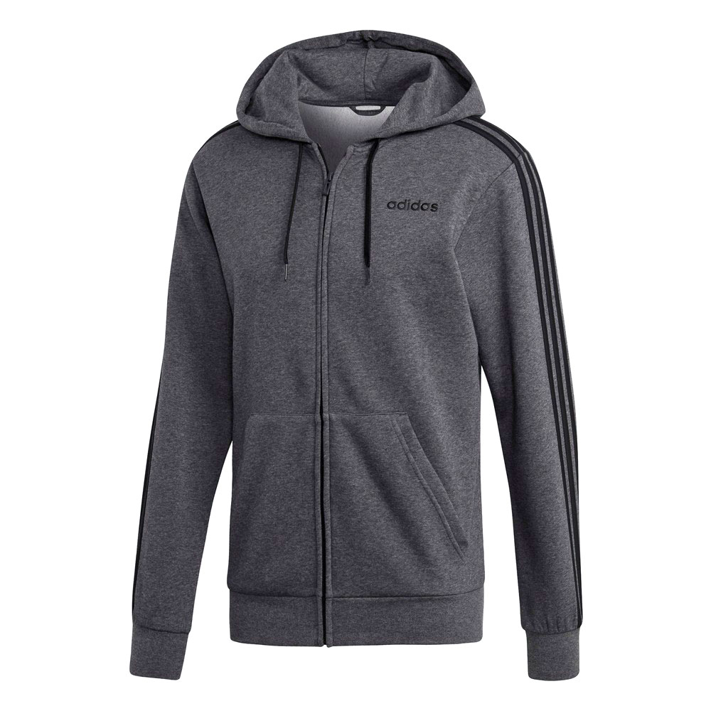 Hanorac pt bărbați Adidas E 3S FZ FL S Gri photo 1 Hanorac pt bărbați Adidas E 3S FZ FL S Gri photo 1