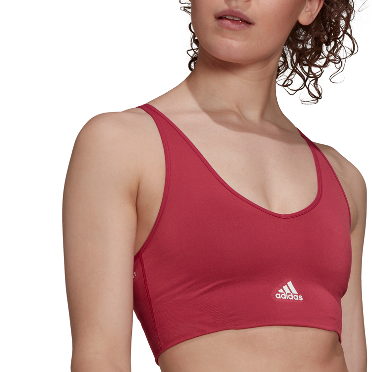 Bra sportive Adidas W SML BT / Femei / XS / Bordo photo 5