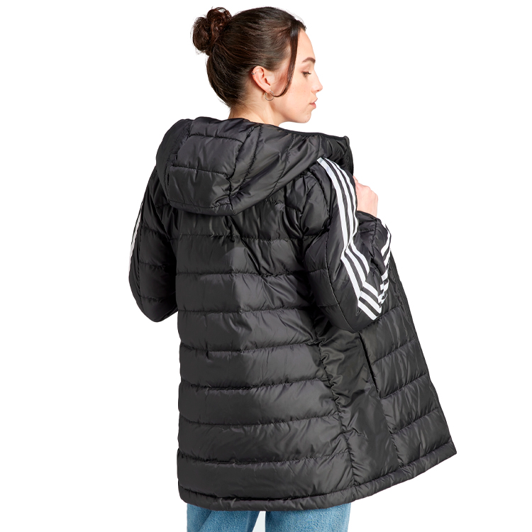 Куртка Adidas W ESS 3S L D HP XXS Черный Женский photo 3