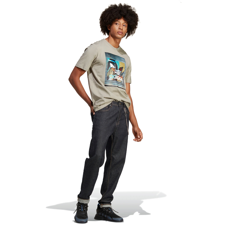 Футболка мужская Adidas ALFE TS TEE 2XL Серый photo 4
