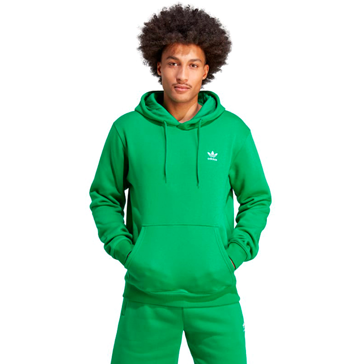 Hanorac pt bărbați Adidas ESSENTIAL HOODY XS Verde photo 2