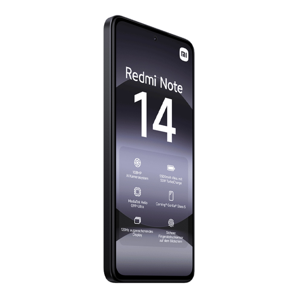 Smartphone Xiaomi Redmi Note 14 / 6.67'' / 6 GB / 128 GB / Midnight Black photo 6
