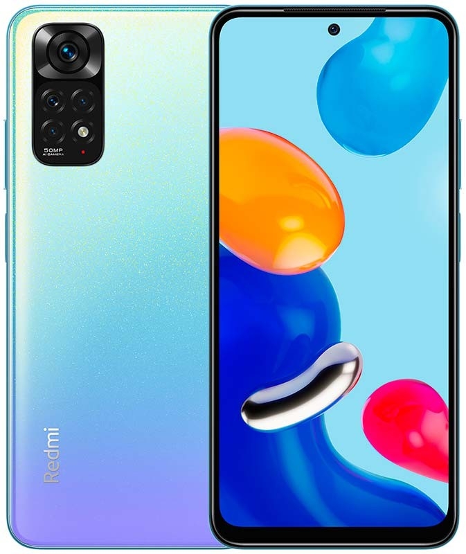 Smartphone Xiaomi Redmi Note 11 / 6.43'' / 4 GB / 128 GB / Albastru photo 1 Smartphone Xiaomi Redmi Note 11 / 6.43'' / 4 GB / 128 GB / Albastru photo 1