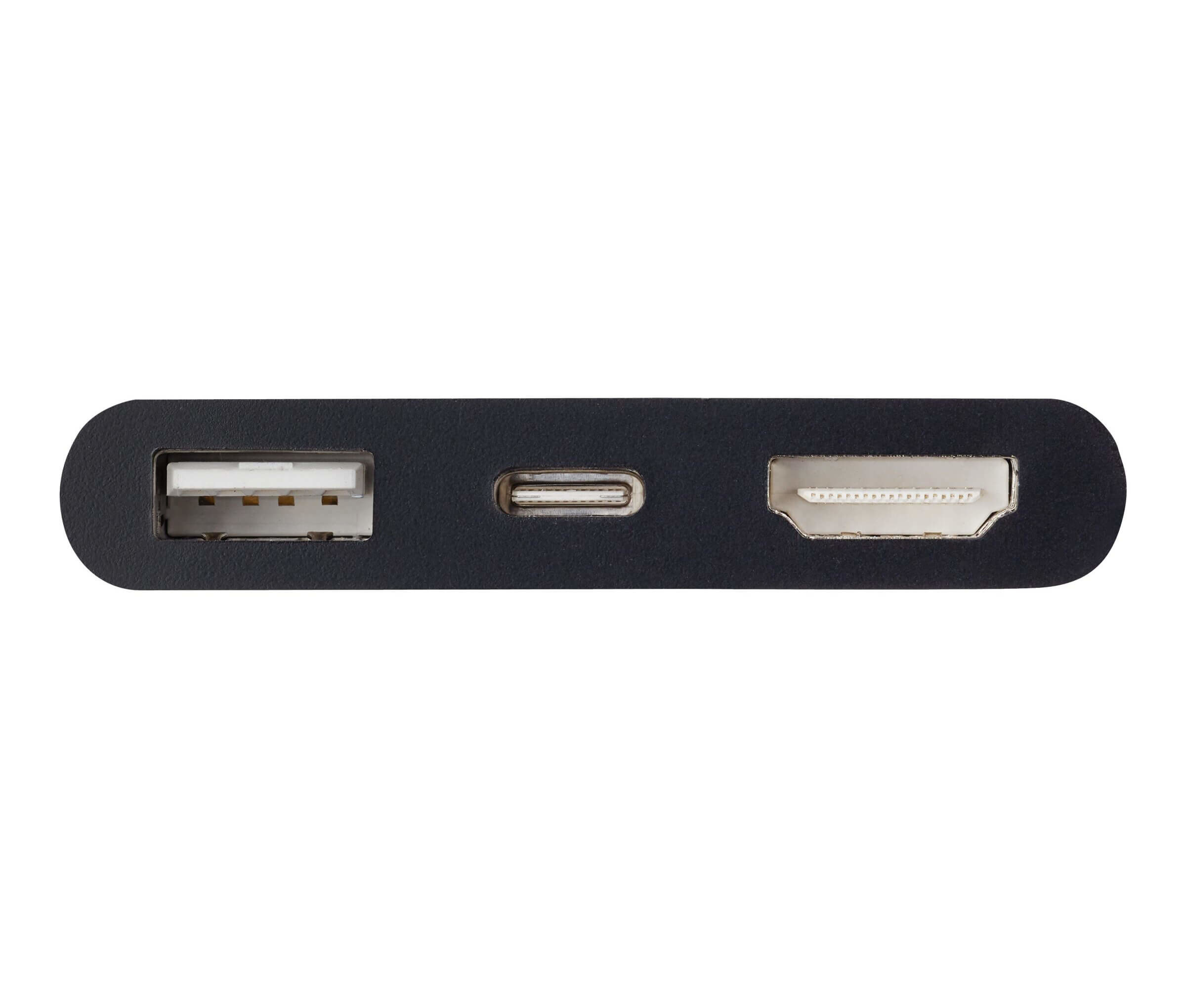 ACER 3 IN 1 USB-C GEN1 TO PD, HDMI, USB(A) DONGLE, BLACK (BULK PACK) photo 2