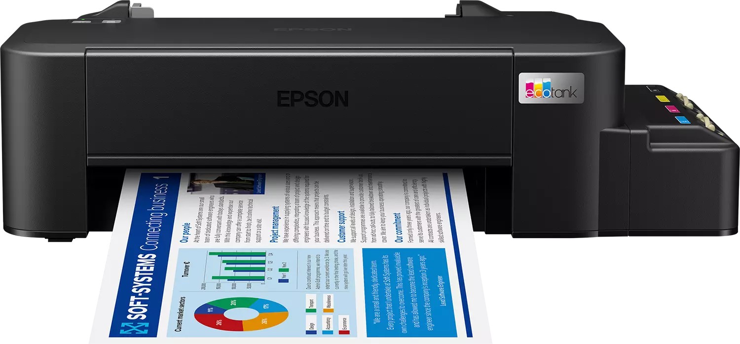 Принтер с СНПЧ Epson  Eco Tank L121 / A4 / Black photo 1