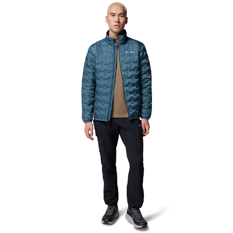 Куртка мужская Columbia Delta Ridge II Down Jacket S Синий photo 3