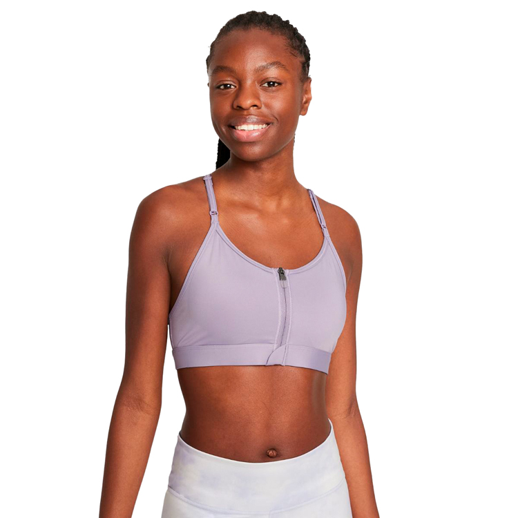 Bra sportive Nike W NK DF INDY ZIP FRONT BRA / Femei / S / Violet photo 1 Bra sportive Nike W NK DF INDY ZIP FRONT BRA / Femei / S / Violet photo 1