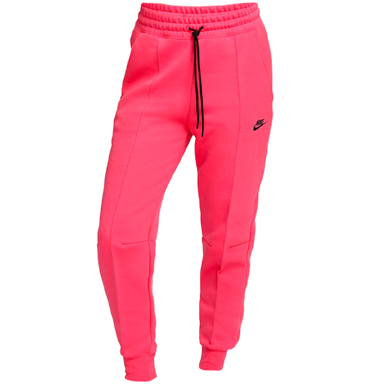 Брюки Nike W NSW TCH FLC MR JGGR M Розовый Женский photo 1