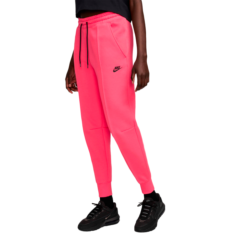 Брюки Nike W NSW TCH FLC MR JGGR M Розовый Женский photo 2