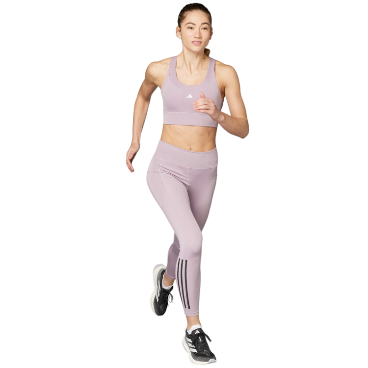 Легинсы Adidas DailyRun 3S 7/8 / Женский / XXS / Сиреневый photo 2
