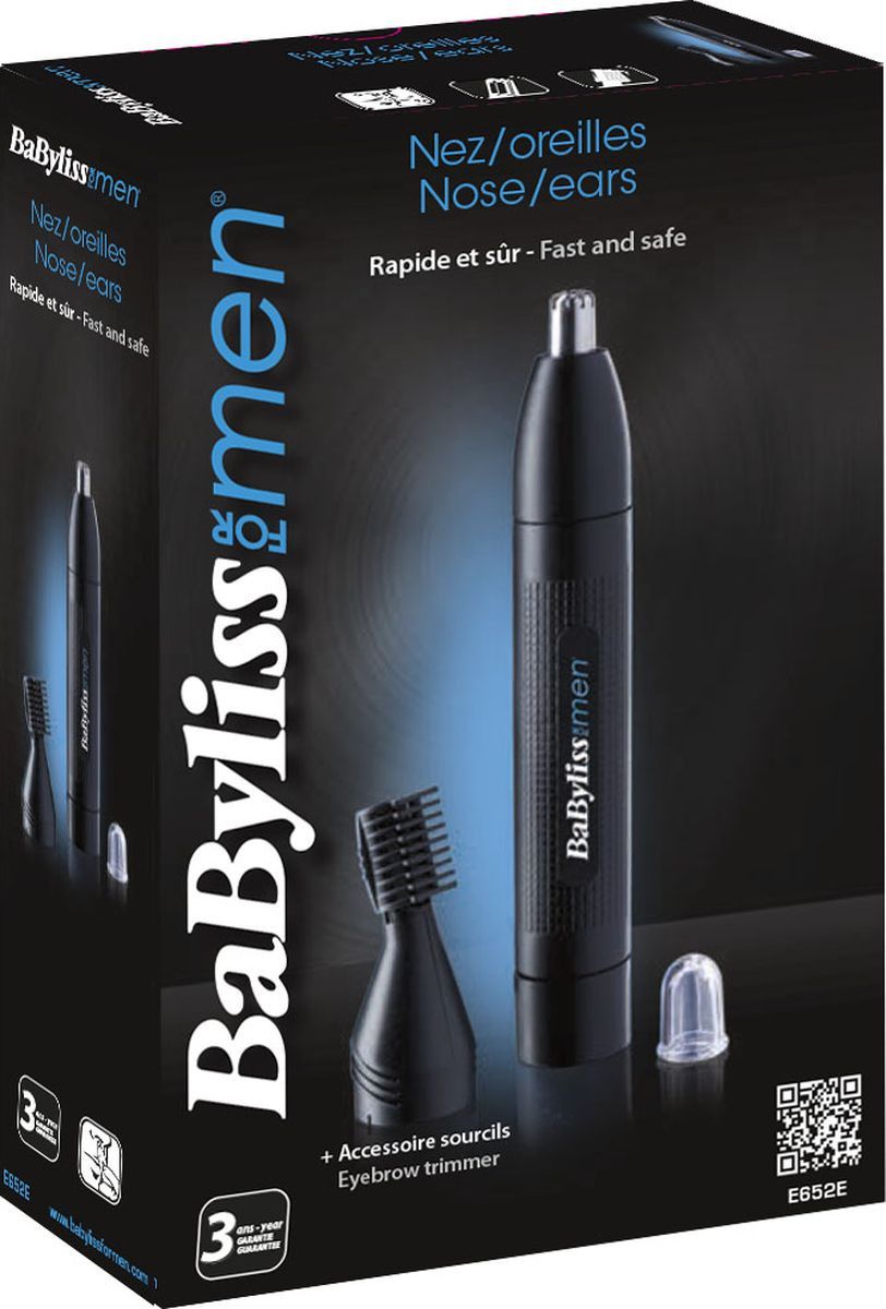 Trimmer facial Babyliss E652E photo 4