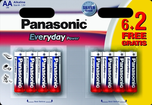 Baterie Panasonic LR6REE/8B2F  Everyday Power photo 1