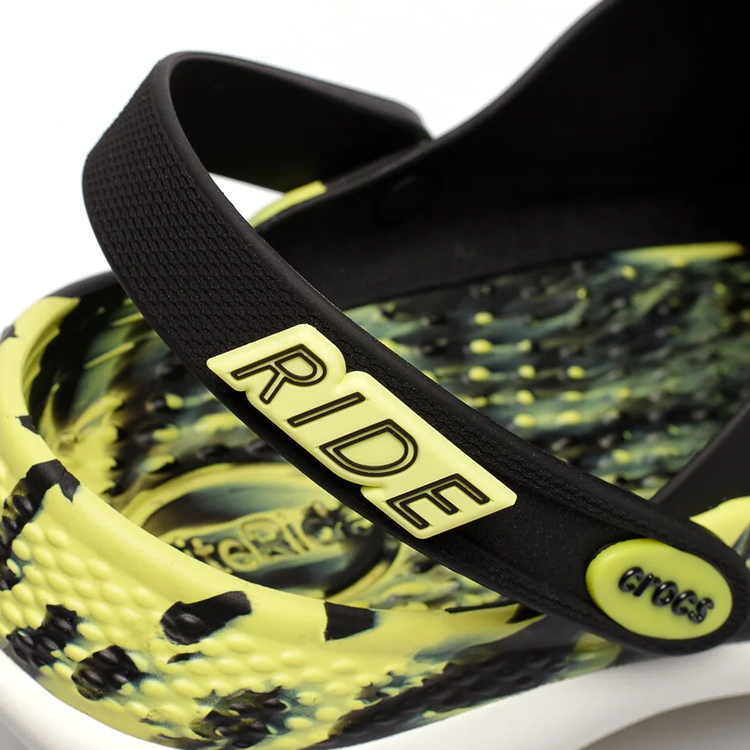 Slapi Crocs LiteRide 360 Marbled pt Barbati / 39-40 / Negru-galben photo 3