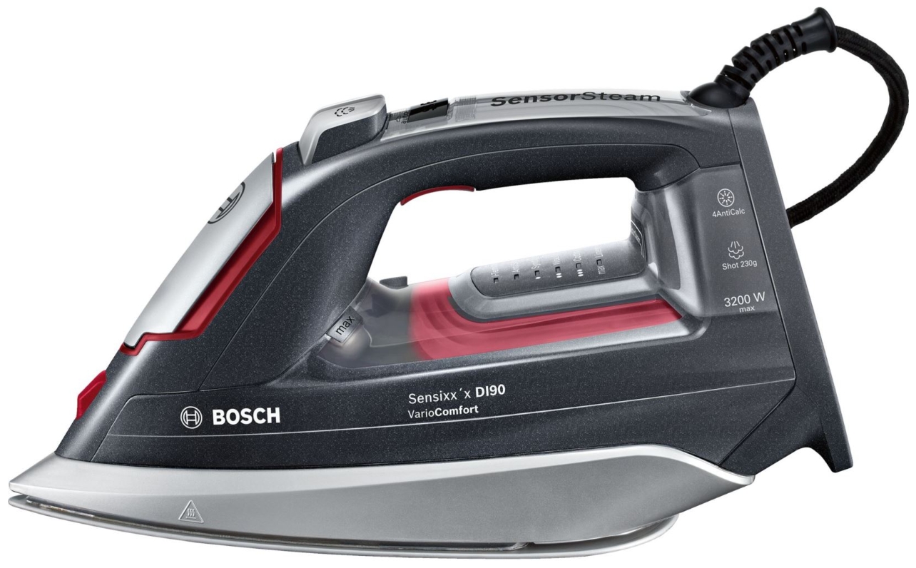 Generator de aburi Bosch TDI953222V, 3200 W, 180 g/min si mai mult g/min, 310 ml, Negru photo Generator de aburi Bosch TDI953222V, 3200 W, 180 g/min si mai mult g/min, 310 ml, Negru photo