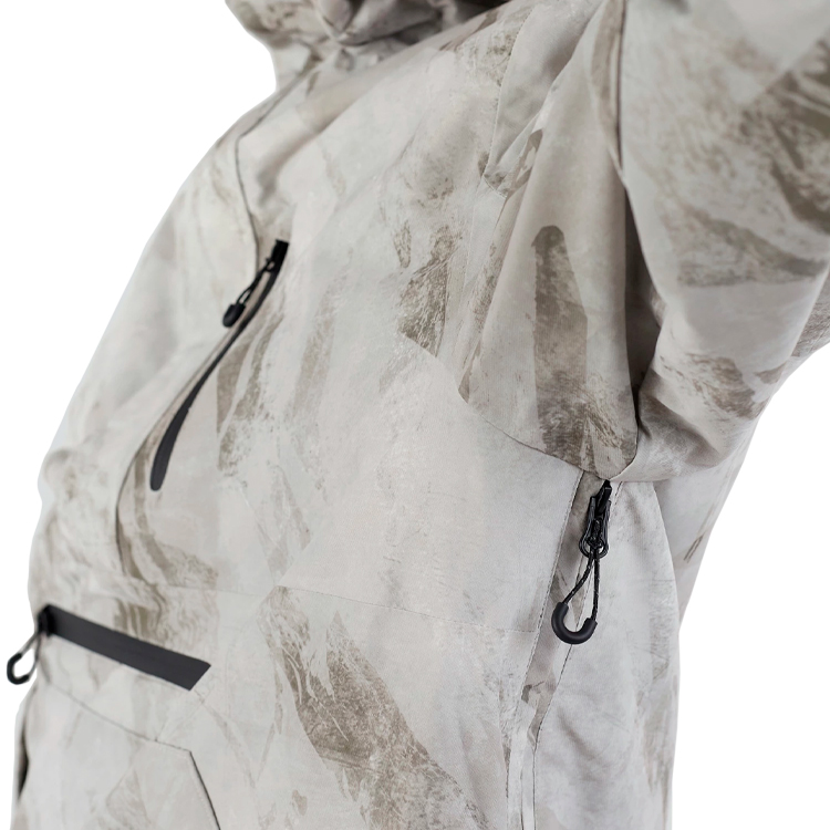 Geacă pt Barbati Fundango Tilbury ECO Logo Anorak S Alb-gri photo 5