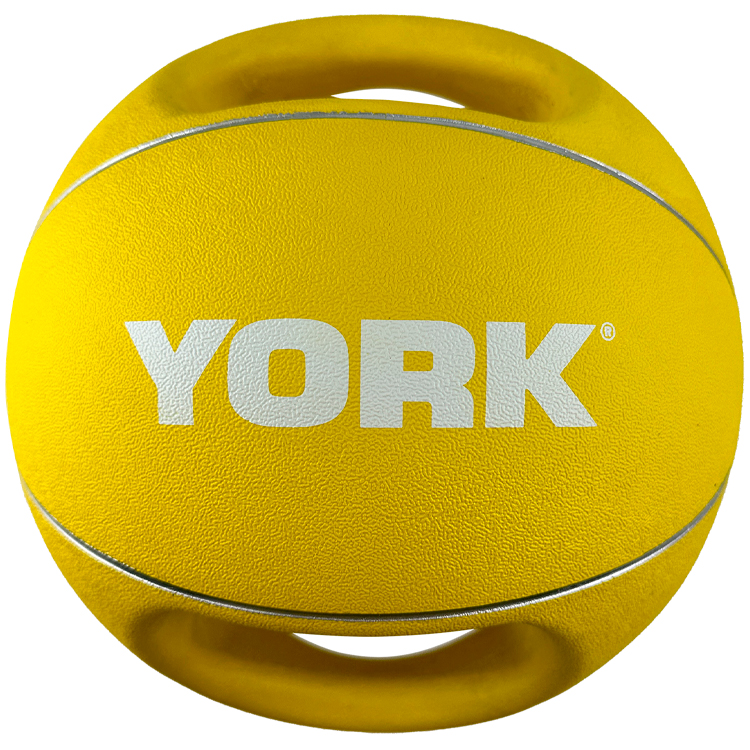 Minge medicinala 4 kg YORK Medicine Ball with Handles photo 