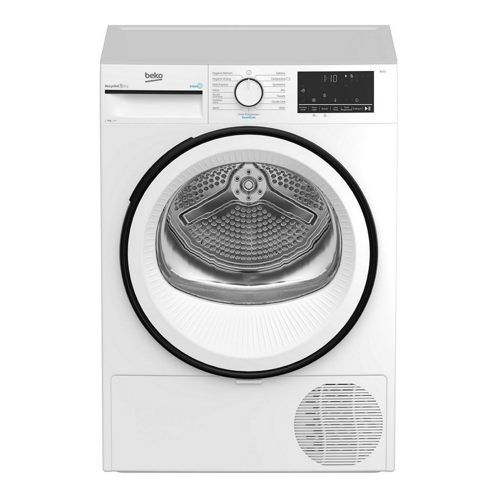 Masina de uscat rufe Beko B3T43230 / 9 kg / A++ / Alb photo 1