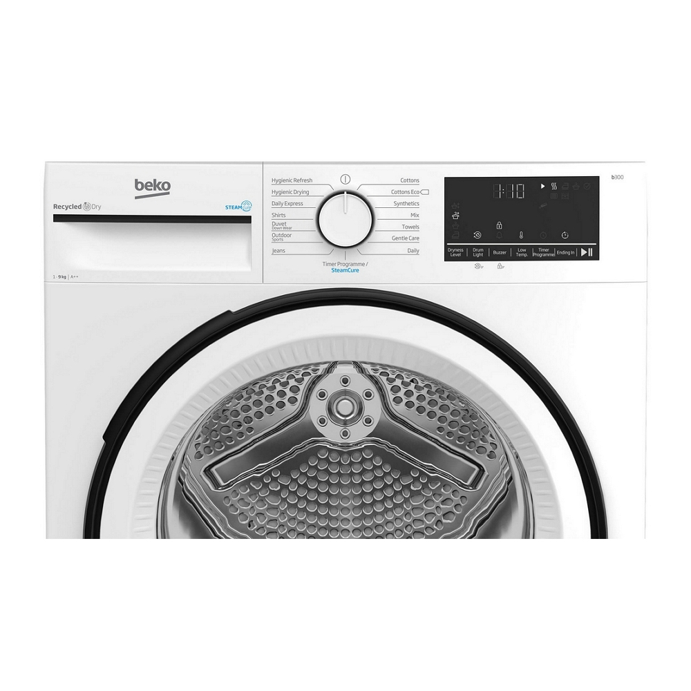Masina de uscat rufe Beko B3T43230 / 9 kg / A++ / Alb photo 3