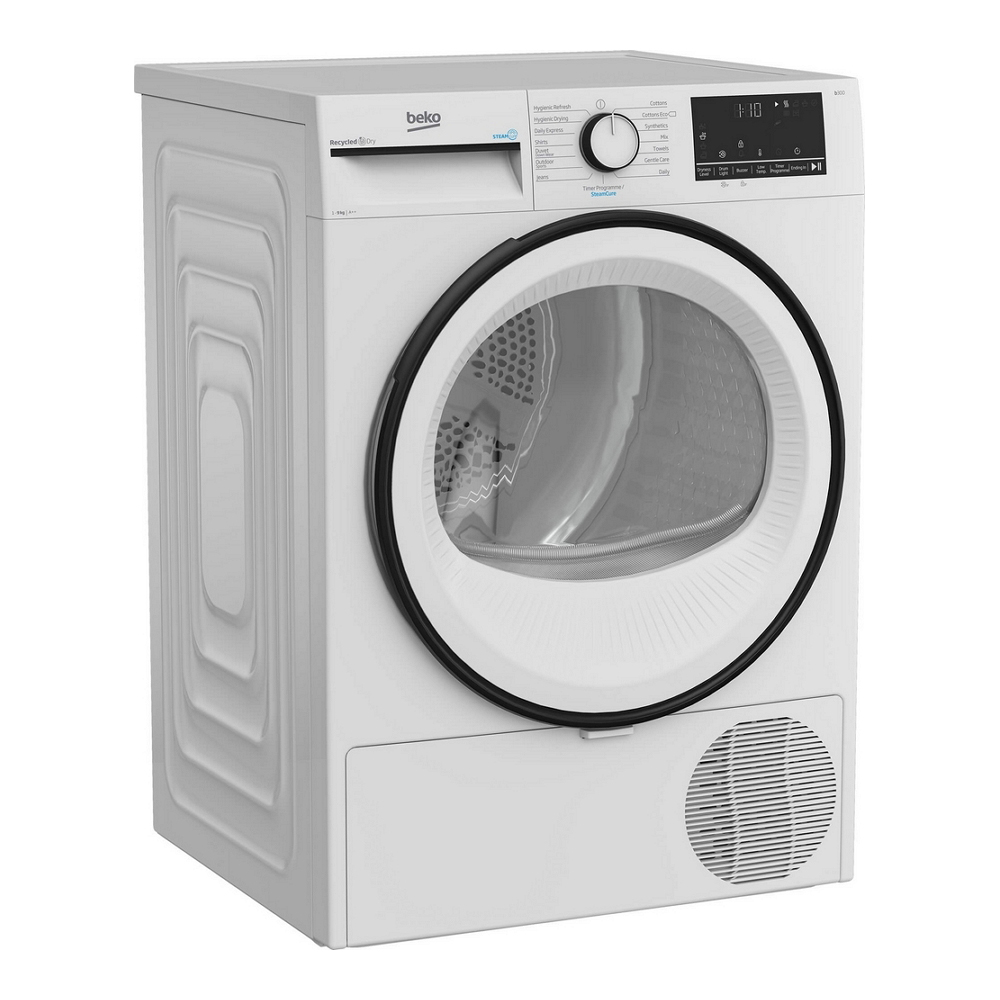 Masina de uscat rufe Beko B3T43230 / 9 kg / A++ / Alb photo 5