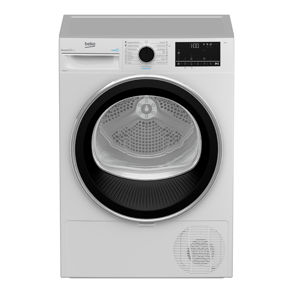 Сушильная машина Beko B3T60230 / 10 кг / A++ / Белый photo 1 Сушильная машина Beko B3T60230 / 10 кг / A++ / Белый photo 1