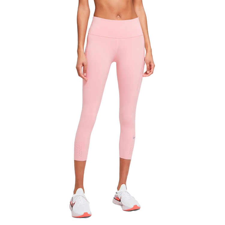 Легинсы Nike W NK EPIC LX CROP / Женский / L / Розовый photo 1 Легинсы Nike W NK EPIC LX CROP / Женский / L / Розовый photo 1