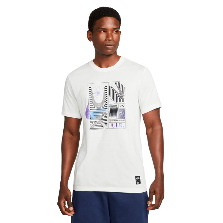 Футболка мужская Nike M NK DF TEE DB YOGA S Белый photo 1
