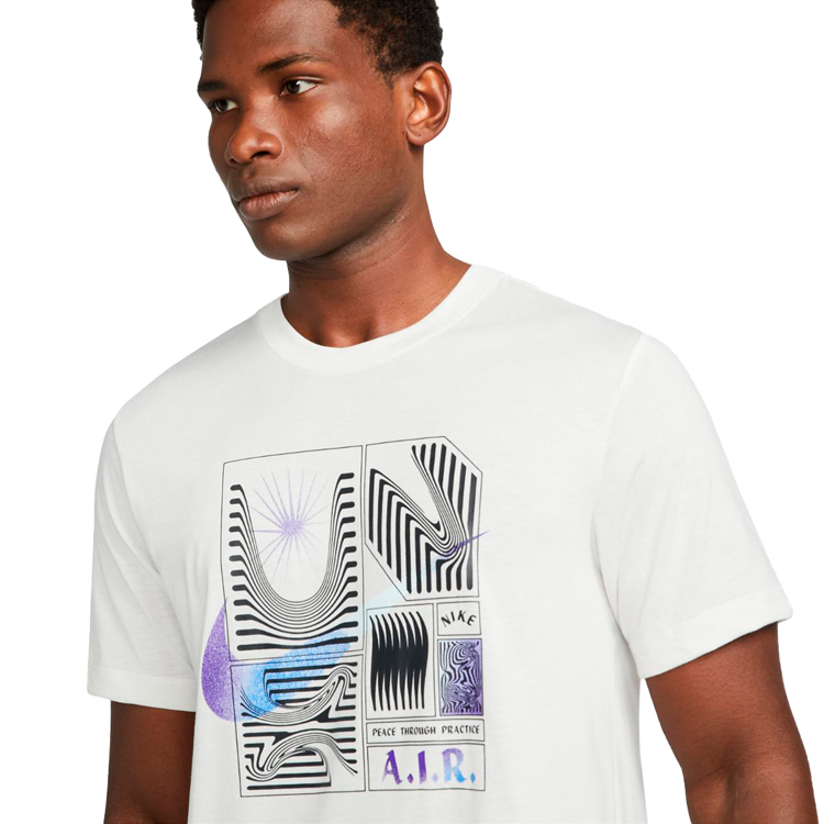 Футболка мужская Nike M NK DF TEE DB YOGA S Белый photo 3