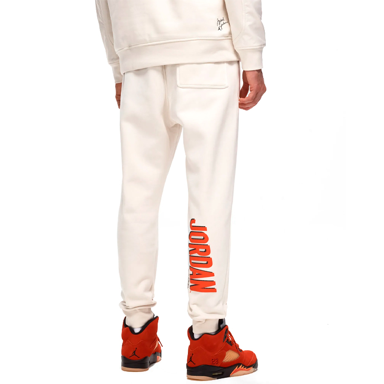Pantaloni Nike M J FLT MVP HBR FLC PANT 2 M Bej Barbati photo 4